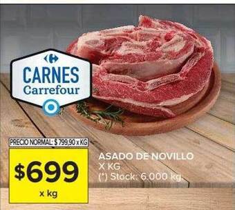 Carrefour Asado De Novillo oferta