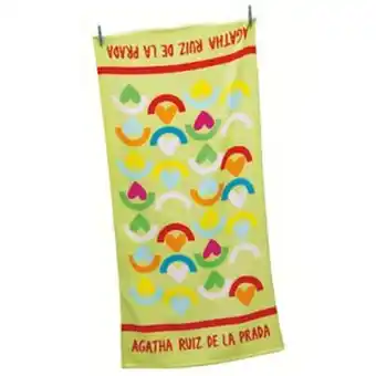 Frávega Toallón playero agatha ruiz de la prada h green oferta