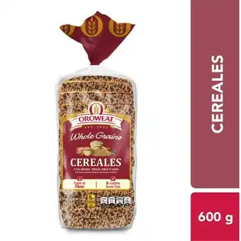 Coto Pan integral cereal bimbo paq 600 grm oferta
