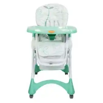 Frávega Silla de comer bebitos yq 198 verde agua oferta