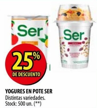 Punto Mayorista Ser Yogures En Pote oferta