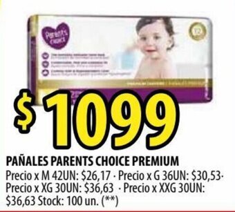 Punto Mayorista Pañales Parents Choice Premium oferta