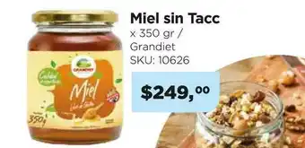 Grandiet Miel Sin Tacc x 350gr