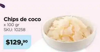 Grandiet Chips de Coco x 100gr oferta