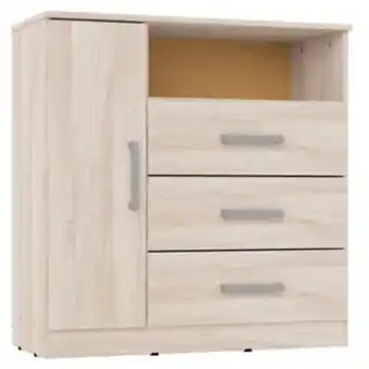 Frávega Cómoda 3 cajones 1 puerta venecia oferta