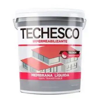 Pinturerias Sagitario Membrana liquida techesco 10 kilos colores transitable oferta