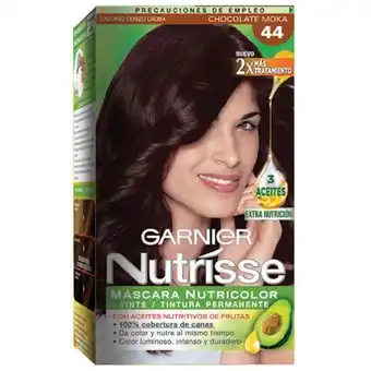 Coto Kit completo de coloración permanente nutrisse clásico tono 44 chocolate moka x 45 gr oferta