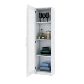 Frávega Despensero 1 puerta centro estant dis1mac blanco oferta