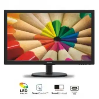 Saturno Hogar Monitor philips 24" lcd fhd 243v5lhsb/55 oferta