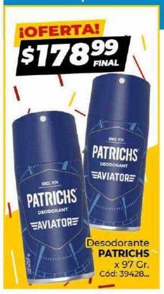 Diarco Desodorante Patrichs oferta