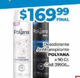 Diarco Desodorante Antitranspirante Polyana oferta