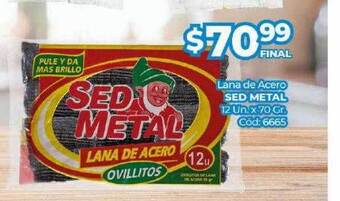 Diarco Lana De Acero Sed Metal oferta