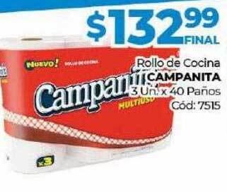 Diarco Rollo De Cocina Campanita oferta