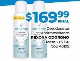 Diarco Desodorante Antitranspirante Rexona Odorono Masc oferta