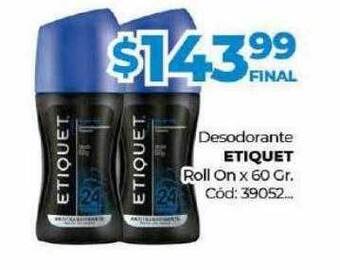 Diarco Desodorante Etiquet Roll On oferta