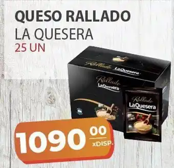 El Milagro Mayorista La Quesera Queso Rallado 25 un oferta