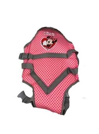 El Mundo del Juguete Mochila porta bebe disney minnie rosa y lunares rojos oferta
