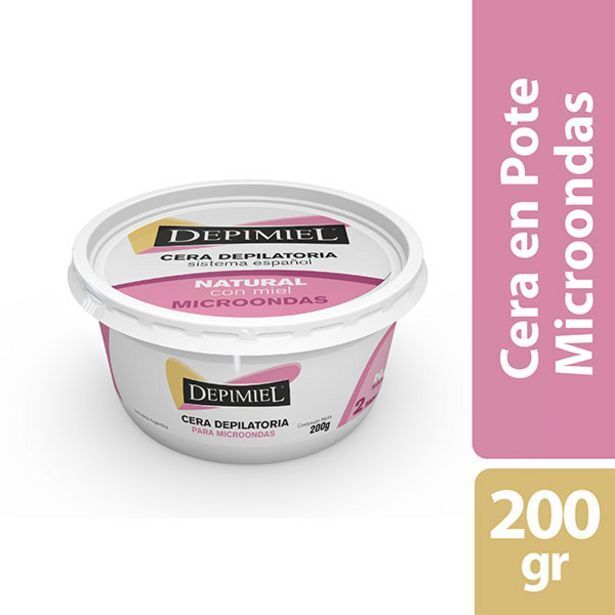 El Abastecedor Depimiel cera pote p/microond.nat.x200g oferta