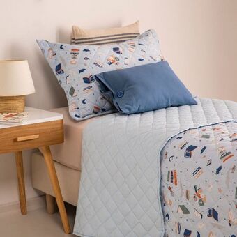 Arredo Cubrecama 1 plaza reversible lectores oferta