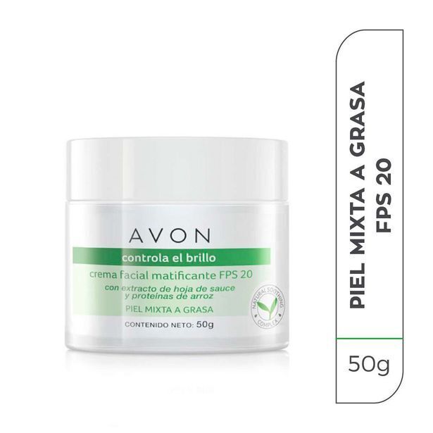 Avon Crema facial matificante | avon oferta