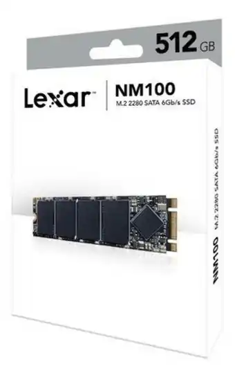 Depot Disco ssd solido lexar nm100 512gb m.2 2280 sata 3 m2 oferta