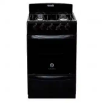 Novogar Cocina palace cristal gas envasado negra 51cm luz encendido escorial oferta