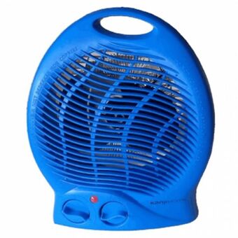 Caloventor con termostato kanji home ch103 azul de 2000w