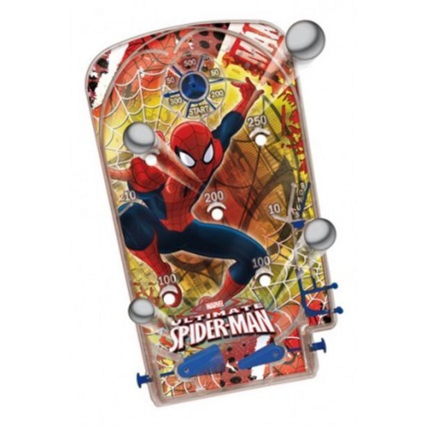 Jugueteria Pluto's Juego de mesa flipper spiderman.. oferta