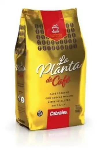 Faraone Café cabrales la planta molido torrado sin t c c 1 kilo oferta