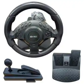 Frávega Volante syx ps4 7+1 270 grados negro oferta
