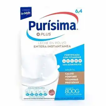 Farmacia Del Puente Leche en polvo entera plus purísima x 800 gr oferta