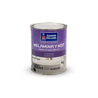 Prestigio Sherwin williams
esmalte para melamina y mdf semi-brillante 0,90 lts oferta