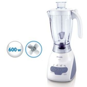 Frávega Licuadora de pie philips 600w 2lts 3 velocidades hr-2030-10 oferta