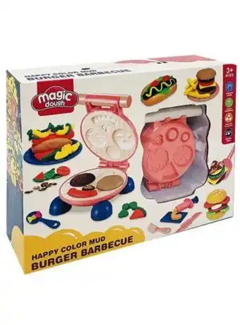 El Mundo del Juguete Juego masas para modelar barbacoa hamburguesas y accesorios oferta