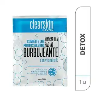 Avon Mascarilla facial burbujeante | clearskin oferta
