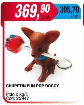 Maxiconsumo Chupetin Fun Pop Doggy oferta