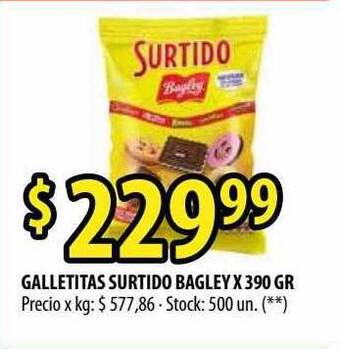 Punto Mayorista Galletitas Surtido Bagley oferta