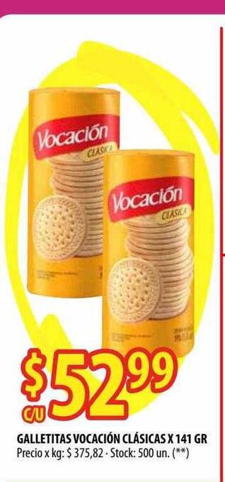 Punto Mayorista Galletitas Vocación Clásicas oferta