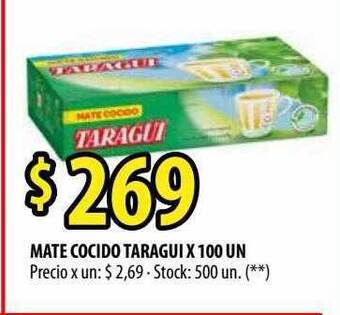 Punto Mayorista Mate Cocido Taragui oferta