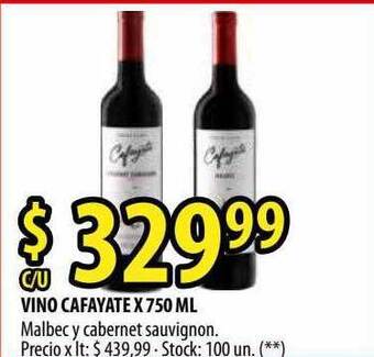 Punto Mayorista Vino Cafayate oferta