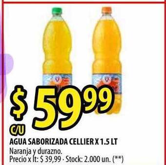 Punto Mayorista Agua Saborizada Cellier oferta