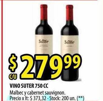 Punto Mayorista Vino Suter oferta