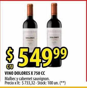 Punto Mayorista Vino Dolores oferta