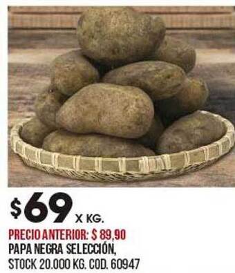 Coto Papa Negra Selección oferta
