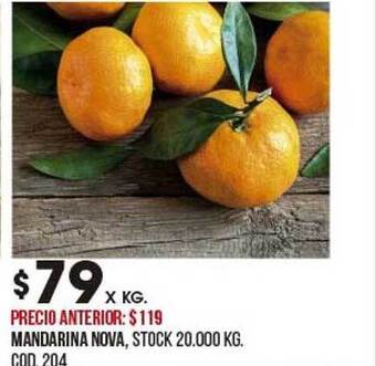 Coto Mandarina Nova oferta