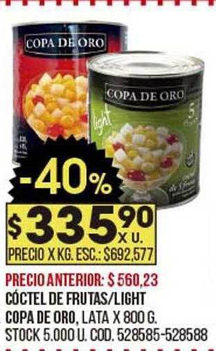 Coto Cóctel De Frutas Light Copa De Oro oferta