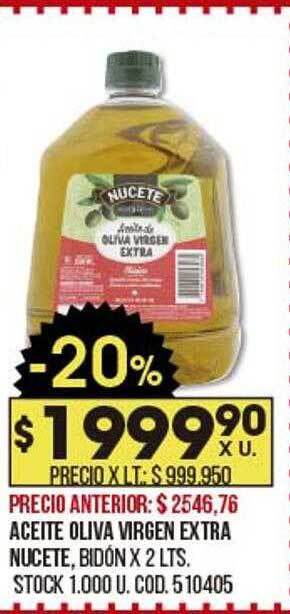 Coto Aceite Oliva Virgen Extra Nucete oferta