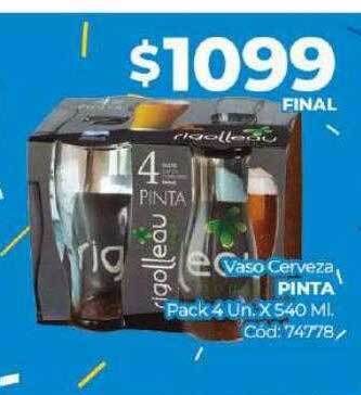 Diarco Vaso Cerveza Pinta oferta