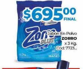 Diarco Jabón En Polvo Zorro oferta