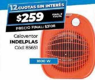 Diarco Caloventor Indelplas oferta